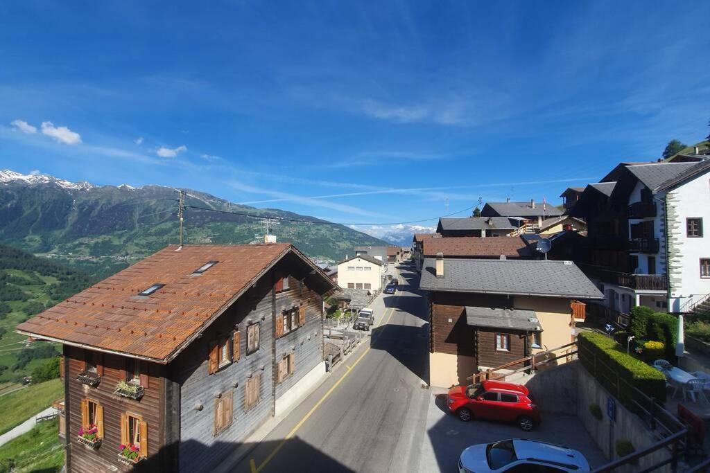 Appartement "Le Ver Luisant" A Saint-Martin, Val D'Herens, Valais Exterior photo