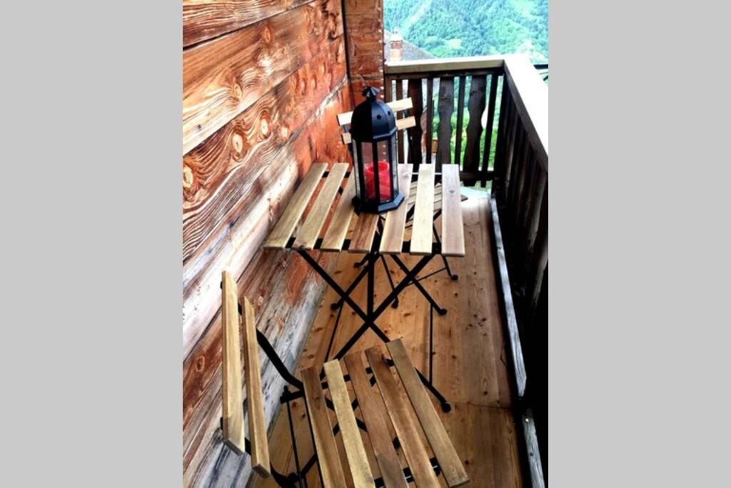 Appartement "Le Ver Luisant" A Saint-Martin, Val D'Herens, Valais Exterior photo